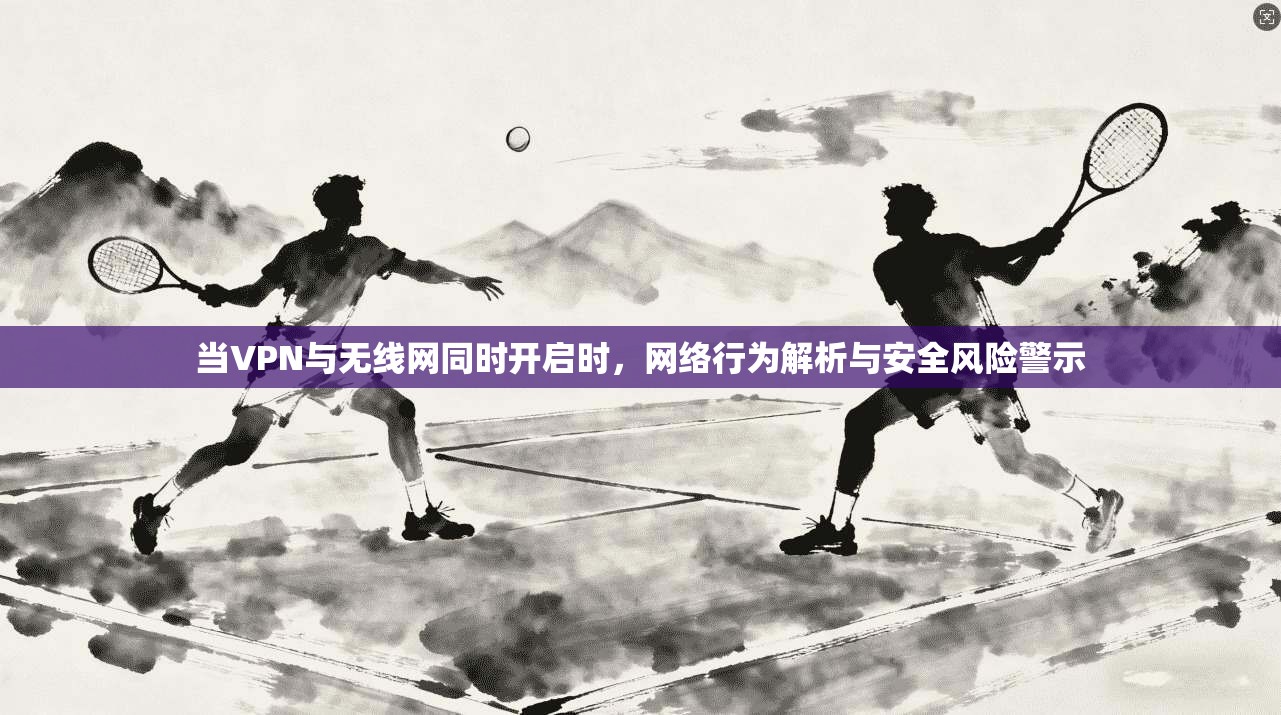 当VPN与无线网同时开启时，网络行为解析与安全风险警示