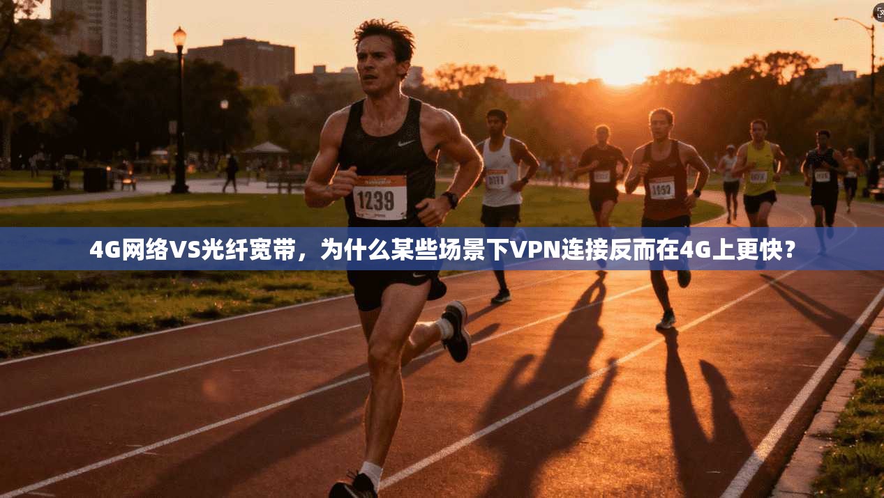 4G网络VS光纤宽带,为什么某些场景下VPN连接反而在4G上更快?