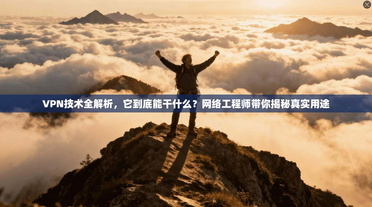 VPN技术全解析,它到底能干什么?网络工程师带你揭秘真实用途