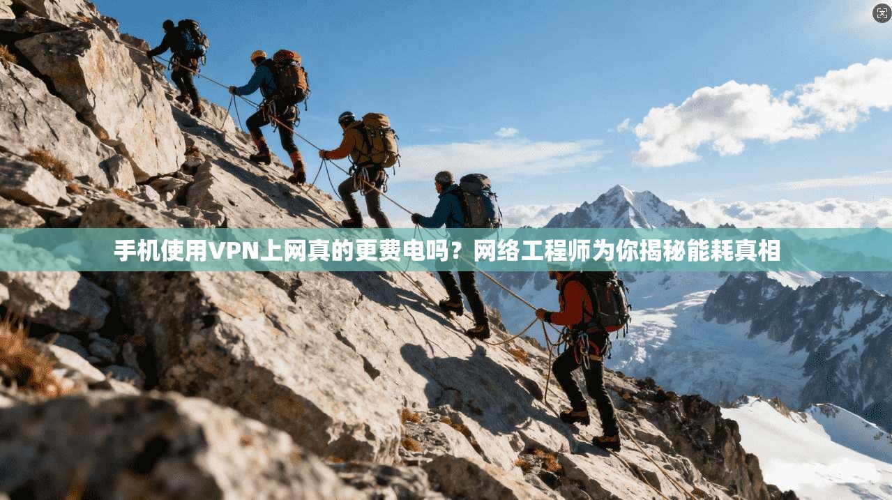 手机使用VPN上网真的更费电吗?网络工程师为你揭秘能耗真相