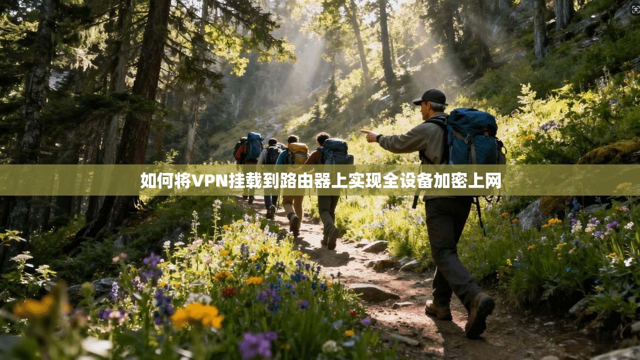 如何将VPN挂载到路由器上实现全设备加密上网