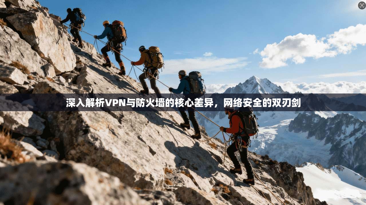 深入解析VPN与防火墙的核心差异，网络安全的双刃剑
