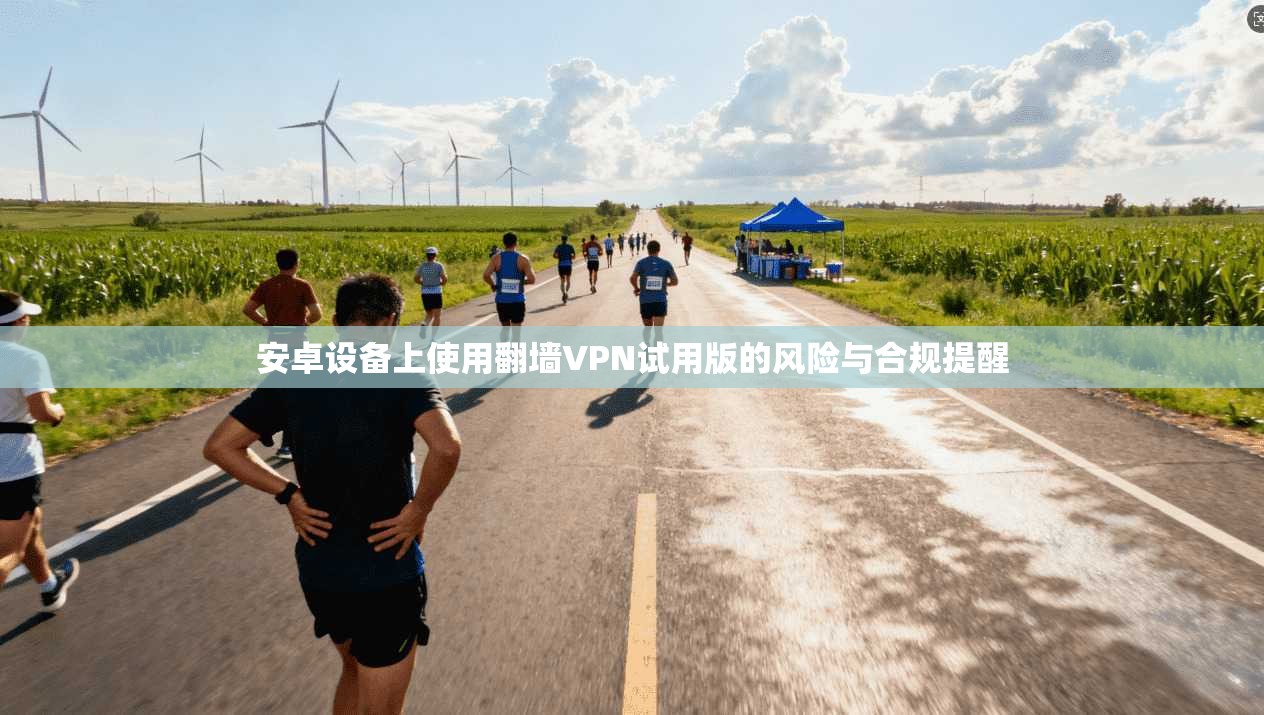 安卓设备上使用翻墙VPN试用版的风险与合规提醒