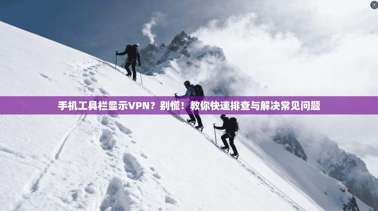 手机工具栏显示VPN?别慌!教你快速排查与解决常见问题